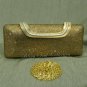 Long Gold Crystal Evening Bag