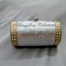 Secret Scroll Silver Evening Bag