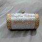 Secret Scroll Silver Evening Bag