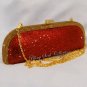Long Red Swarovski Purse