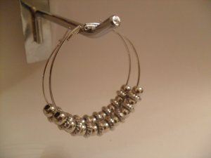 silver hoops