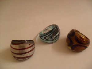 Glass rings