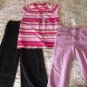 5T TODDLER GIRL GAP OUTFIT 2 PANTS 1 SHIRT