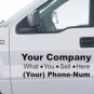 Custom Truck Lettering 1 Color