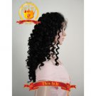 Natural black stock lace front wig Dream curl #1B 22inch heat friendly synthetic