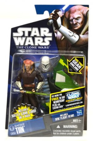 Star Wars Clone Wars CW54 Saesee Tiin with Flight pack