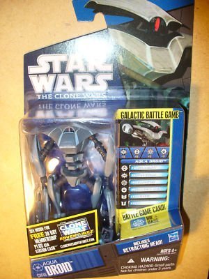 Star Wars Clone Wars CW46 Aqua Droid