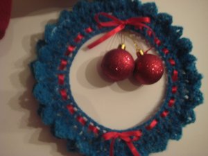 Crrochet Christmas Wreath