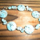 Turquoise Colored Natural Gemstone Bracelet