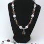 Brown and Crystal Twin Collection set