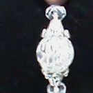 Brown and Crystal Twin Collection Bracelet