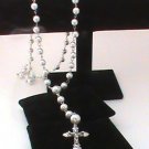White Pearl Rosary