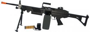 A&K LMG Airsoft SAW Machine Gun