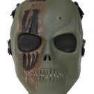 Airsoft Full Face SCAR Type Face Mask OD