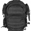 NC Star Tactical MOLLE Back Pack Black - airsoft
