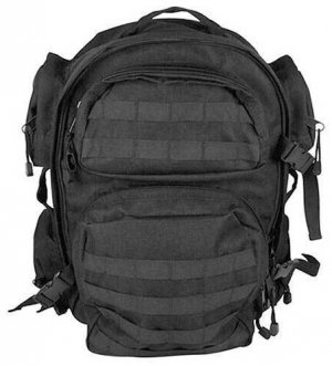 NC Star Tactical MOLLE Back Pack Black - airsoft
