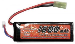 VB Power 7.4V 1600mAh 20C LiPo Battery - airsoft