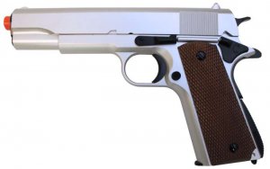 UHC 1911 Silver Spring Airsoft Gun