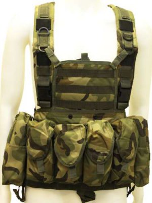 Airsoft Tactical Combat Vest Chest Rig C