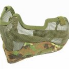 BRAVO TacGear Mesh Half Mask V2 Flektarn - Airsoft