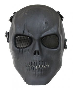 Airsoft Full Face SCAR Type Face Mask BK