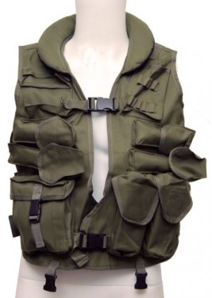 Airsoft Tactical Vest OD Green 31OD