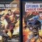 LOT OF 4 DC UNIVERSE & SHOWCASE SUPERMAN BATMAN SHAZAM & JUSTICE LEAGUE