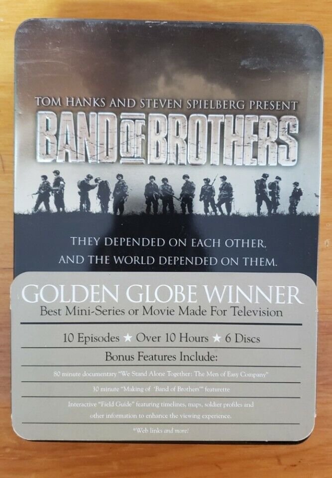 BAND OF BROTHERS COMPLETE DVD SET WAR WORLD II