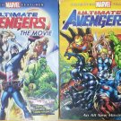 LOT OF 2 ULTIMATE AVENGERS THE MOVIE 1 & 2 DVDs