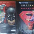 LOT OF 2 JUSTICE LEAGUE DOOM & SUPERMAN DOOMSDAY DVDs