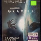 GRAVITY BLU-RAY + DVD NEW SEALED 2013 SANDRA BULLOCK GEORGE CLOONEY