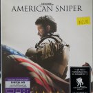 AMERICAN SNIPER BLU-RAY+DVD NEW SEALED 2014 BRADLEY COOPER