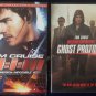 LOT OF 2 MISSION IMPOSSIBLE M:I:III+GHOST PROTOCOL DVDs TOM CRUISE