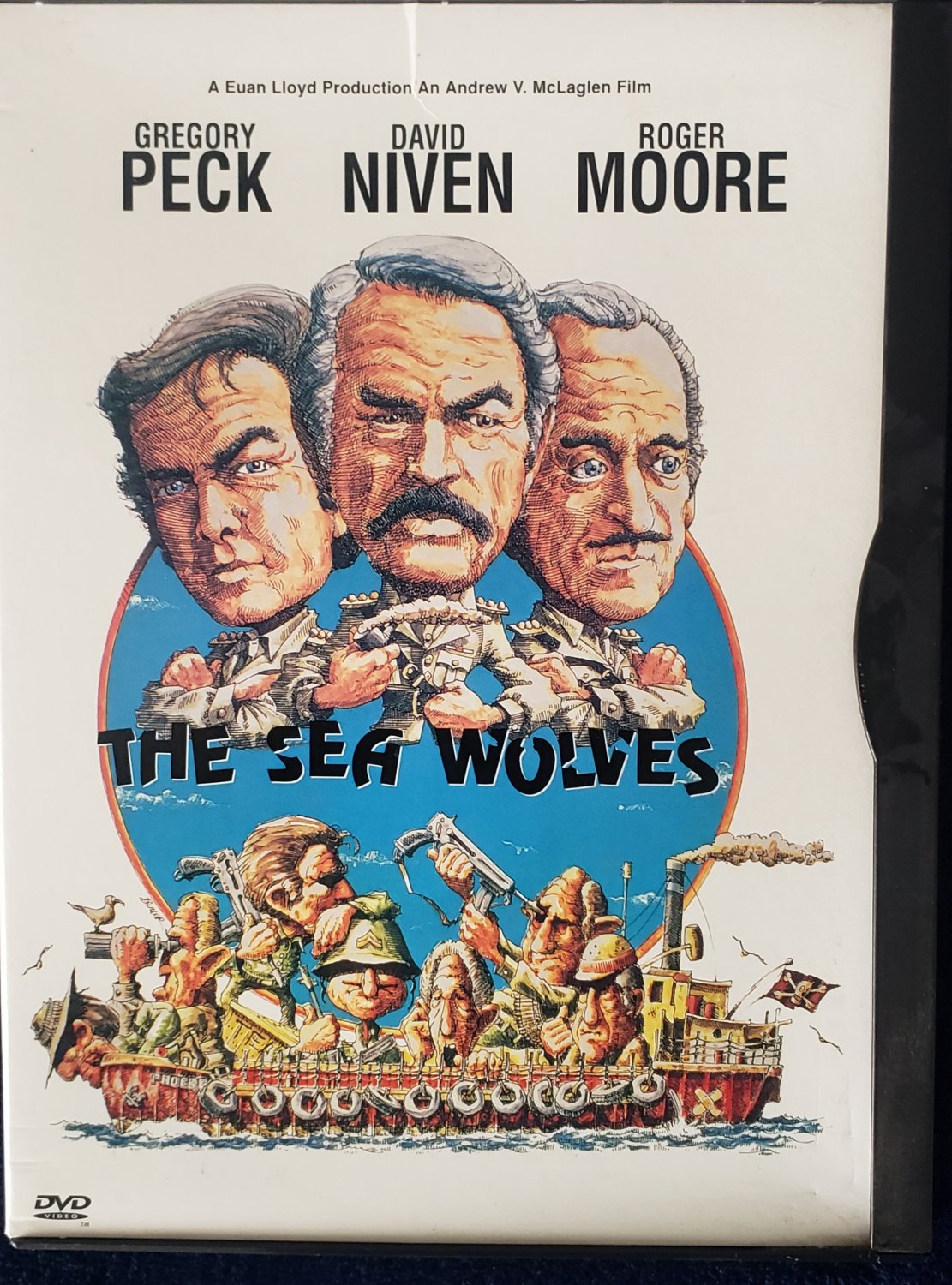 THE SEA WOLVES DVD 1980 GREGORY PECK DAIVD NIVEN ROGER MOORE