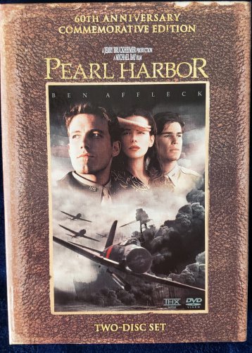 PEARL HARBOR 60TH ANNIVERSARY COMMEMORATIVE EDITION 2- DISC DVD BEN AFFLECK