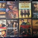 LOT OF 8 WESTERNS MOVIES DVDs COLD MOUNTAIN THE LONG RIDERS 3:10 TO YUMA