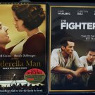 LOT OF 2 BOXING MOVIE DVDS THE FIGHTER CINDERELLA MAN