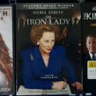 LOT OF 3 GREAT BRITAIN MOVIE DVDS ELIZABETH THE GOLDEN YEARS THE IRON LADY