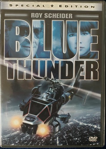 BLUE THUNDER SPECIAL EDITION DVD 1983 ROY SCHEIDER MALCOM MCDOWELL CANDY CLARK