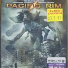 PACIFIC RIM 2013 BLU-RAY+DVD Charlie Hunnam, Idris Elba, Rinko Kikuchi