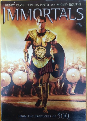 IMMORTALS 2011 DVD Henry Cavill, Mickey Rourke