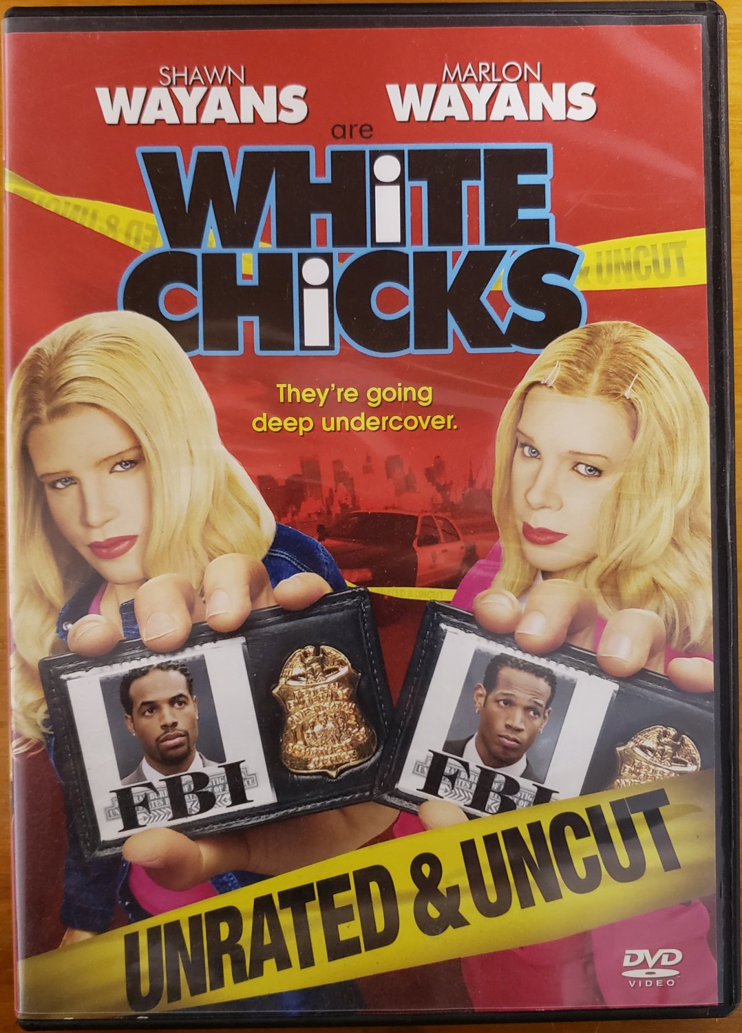 WHITE CHICKS 2004 UNRATED & UNCUT 2004 DVD SHAWN & MARLON WAYANS