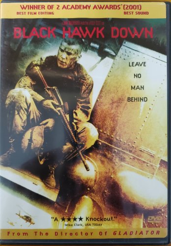 BLACK HAWK DOWN 2001 DVD Josh Hartnett, Ewan McGregor, Eric Bana