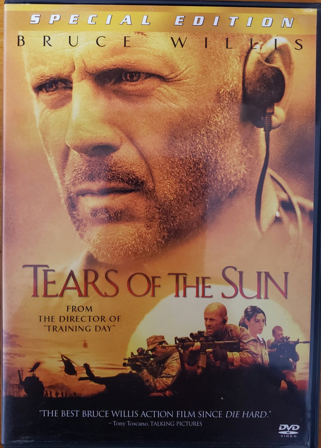TEARS OF THE SUN 2003 DVD BRUCE WILLIS