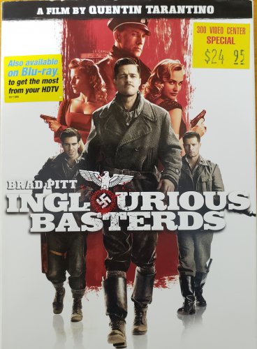 INGLOURIOUS BASTERDS 2009 DVD BRAD PITT