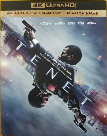 TENET 2020 4K ULTRA HD JOHN DAVID WASHINGTON ROBERT PATTINSON
