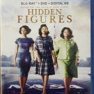 HIDDEN FIGURES 2016 BLU-RAY+DVD TARAJI P. HENSON KEVIN COSTNER MAHERSHALA ALI