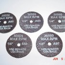 U.S.A. MADE (5)  2" X 1/4" X 1/16" CUT OFF WHEEL 30000 MAX RPM  FREE SHIPPING