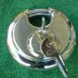 3 1/2" HARDENED STEEL SHACKLE/STAINLESS STEEL CIRC BODY TRAILER, STORAGE