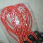 10 pcs 8" RED PURE RUBBER ball bungee TIE DOWN CANOPY TARPS DISPLAYS TRADE SHOWS